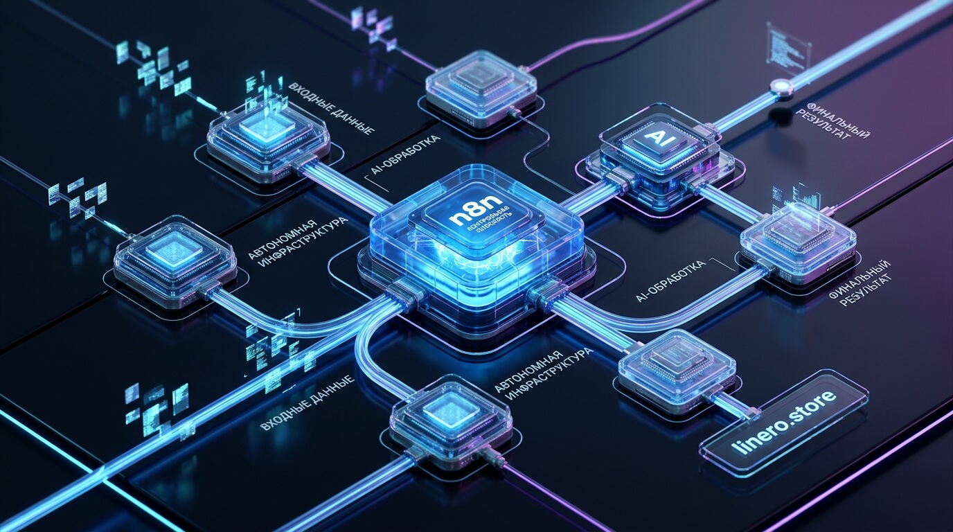 Автономная Edge-инфраструктура контента: LLM-Driven AIOps с n8n как самообучающейся контрольной плоскостью для превентивной оптимизации пользовательского опыта и непревзойденного SEO-доминирования 1 linero store 631 inline1